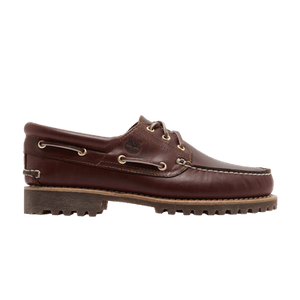 Timberland 3-Eye Lug Handsewn Boat 'Burgundy'