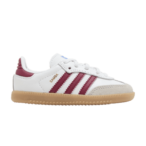 adidas Samba OG I 'White Collegiate Burgundy Gum'