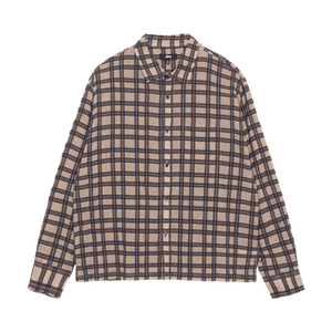 Stussy Sonoma Plaid Shirt 'Tan'