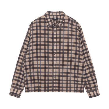 Stussy Sonoma Plaid Shirt 'Tan'