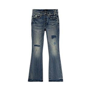 PURPLE BRAND Flare Jeans 'Mid Indigo'