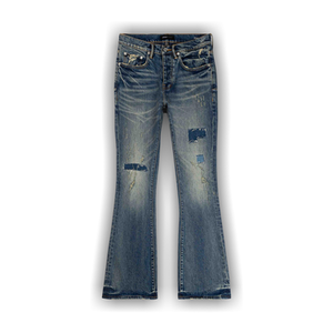PURPLE BRAND Flare Jeans 'Mid Indigo'