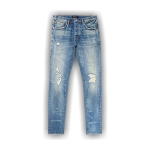 PURPLE BRAND Low Rise Slim Jeans 'Mid Indigo'