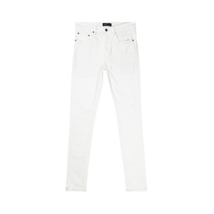 PURPLE BRAND Low Rise Slim Jeans 'White'