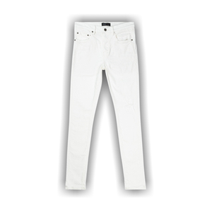PURPLE BRAND Low Rise Slim Jeans 'White'