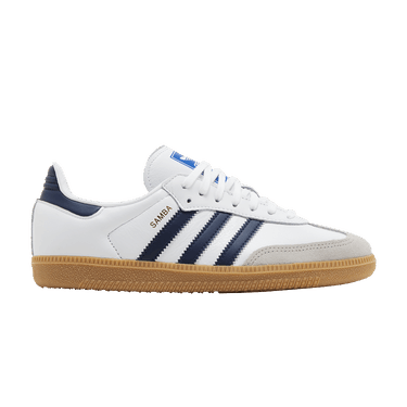 adidas Samba OG Big Kid 'White Night Indigo Gum'