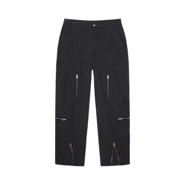 Stussy Pigment Dyed Ripstop Flight Pants 'Black'