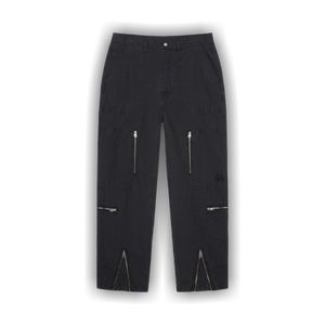 Stussy Pigment Dyed Ripstop Flight Pants 'Black'