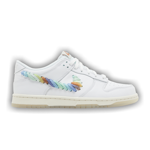 Nike Dunk Low GS 'Rainbow Lace Swoosh'