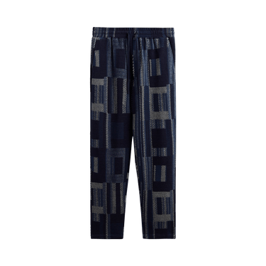 Kith Geometric Knit Elmhurst Pant 'Nocturnal'