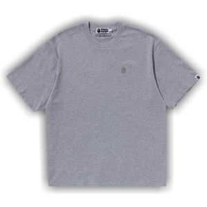 BAPE Tonal Ape Head One Point Tee 'Grey'