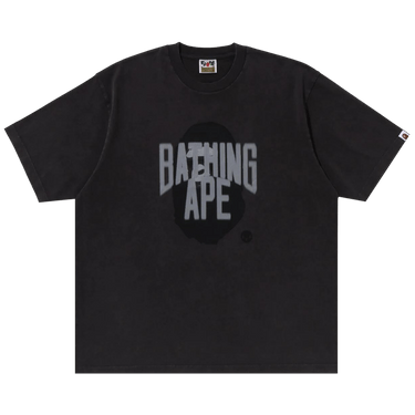 BAPE Blur Graphic Garment Dye Oversized Tee 'Charcoal'