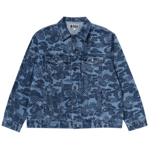 BAPE Asia Camo Denim Jacket 'Indigo'