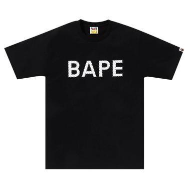 BAPE Crystal Stone Logo Tee 'Black'