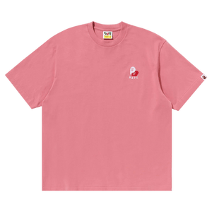 BAPE Ape Head 2 Point Relaxed Fit Tee 'Pink'