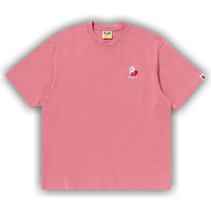 BAPE Ape Head 2 Point Relaxed Fit Tee 'Pink'