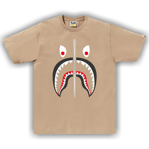 BAPE Mad Shark Tee 'Beige'