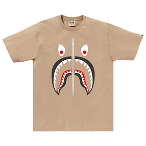 BAPE Mad Shark Tee 'Beige'