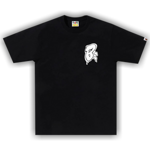 BAPE Graffiti B One Point Tee 'Black'