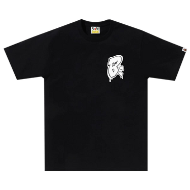 BAPE Graffiti B One Point Tee 'Black'
