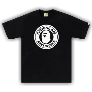 BAPE Bicolor Busy Works Tee 'Black'