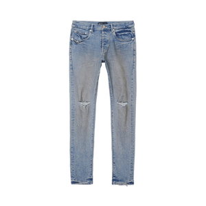 PURPLE BRAND Low Rise Skinny Jeans 'Vintage Indigo/Faded Grey Overdye'
