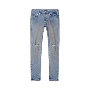 PURPLE BRAND Low Rise Skinny Jeans 'Vintage Indigo/Faded Grey Overdye'