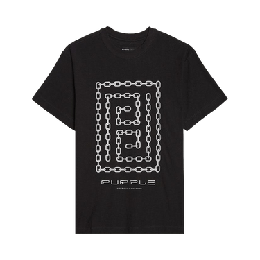 PURPLE BRAND Meander Chain Tee 'Black'