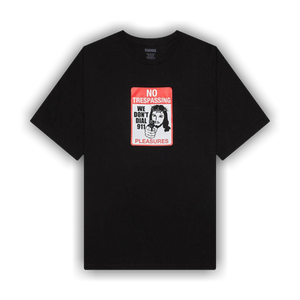 Pleasures Trespass T-Shirt 'Black'