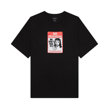 Pleasures Trespass T-Shirt 'Black'
