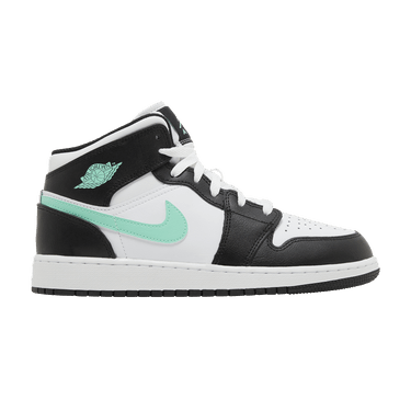 Air Jordan 1 Mid GS 'Green Glow'