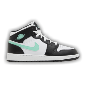 Air Jordan 1 Mid GS 'Green Glow'