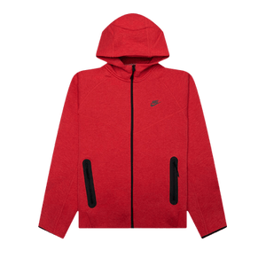 Nike Sportswear Tech Fleece Windrunner Hoodie 'Light University Red Heather/Black'