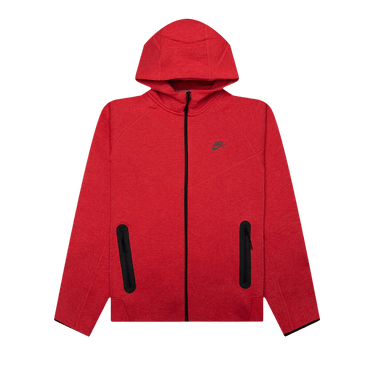 Nike Sportswear Tech Fleece Windrunner Hoodie 'Light University Red Heather/Black'