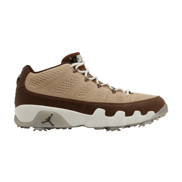 Happy Life Wood x Air Jordan 9 Low Golf 'Woodgrain'