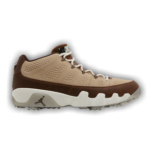 Happy Life Wood x Air Jordan 9 Low Golf 'Woodgrain'