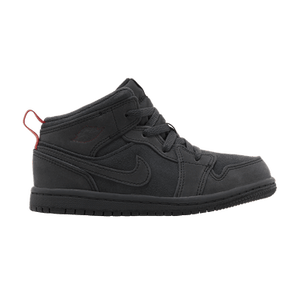 Air Jordan 1 Mid SE Craft TD 'Dark Smoke Red'