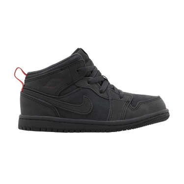Air Jordan 1 Mid SE Craft TD 'Dark Smoke Red'