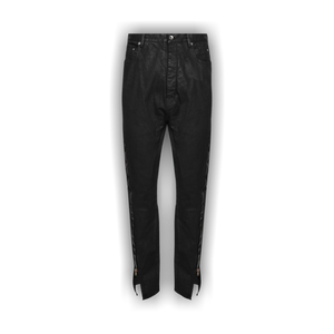 Rick Owens Denim Bolan Banana Pants 'Black/Wax'