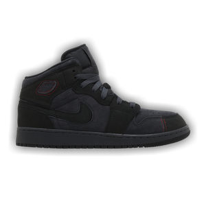 Air Jordan 1 Mid SE Craft GS 'Dark Smoke Red'