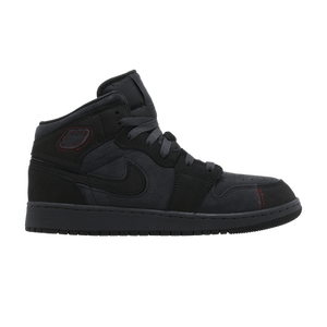 Air Jordan 1 Mid SE Craft GS 'Dark Smoke Red'