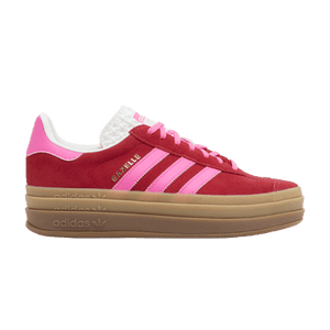 adidas Wmns Gazelle Bold 'Collegiate Red Lucid Pink'