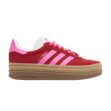 adidas Wmns Gazelle Bold 'Collegiate Red Lucid Pink'