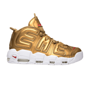 Supreme x Nike Air More Uptempo 'Metallic Gold'