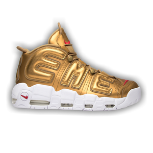 Supreme x Nike Air More Uptempo 'Metallic Gold'