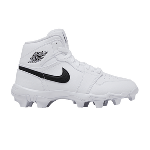 Air Jordan 1 Mid Cleat GS 'White Black'