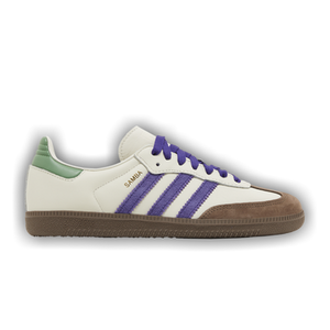 adidas Wmns Samba OG 'Off White Purple Green'