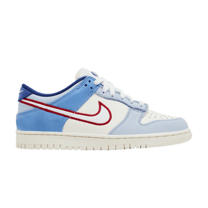 Nike Dunk Low GS 'Armory Blue Red Mesh'