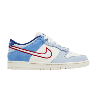 Nike Dunk Low GS 'Armory Blue Red Mesh'