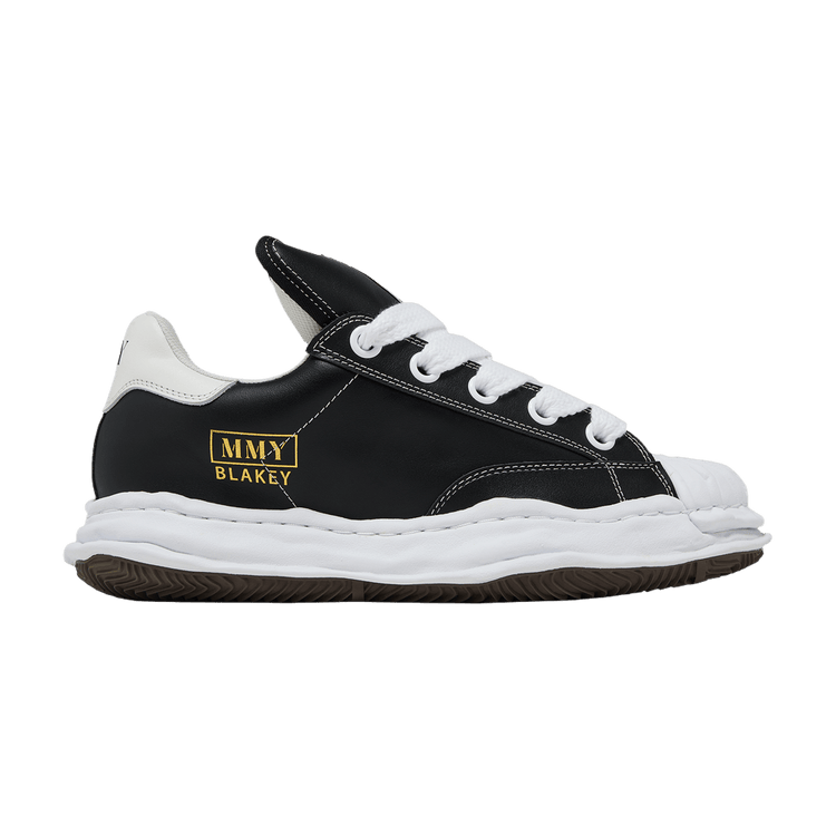 Maison Mihara Yasuhiro Blakey Puffer OG Sole Leather Low 'Black White' A12FW723 BLKWHT